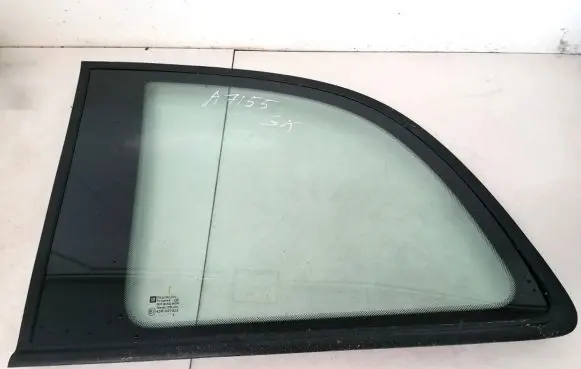 Opel Zafira A Rear side window 43r007022 43r-007022