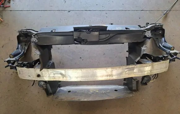 Mercedes-Benz B W245 Radiator support slam panel bracket A1698170220 A0019890803