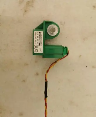 Citroen Berlingo Airbag deployment crash/impact sensor 9666370880 18293300