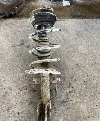 Renault Laguna II Front shock absorber with coil spring