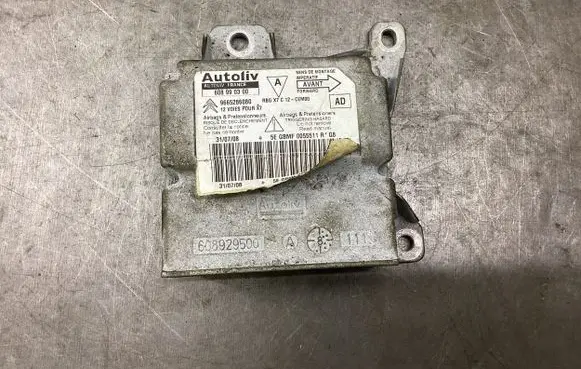 Citroen C5 Airbag control unit/module 9665266080 608990300