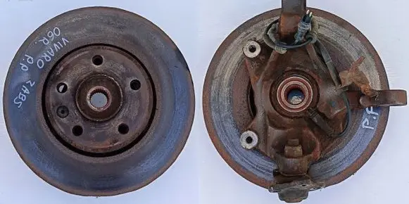 Opel Vivaro Rear wheel hub