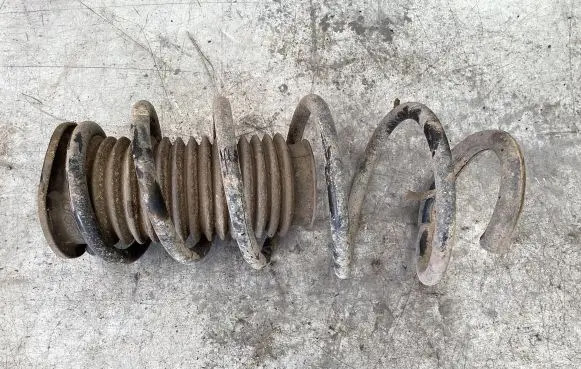 Front coil spring