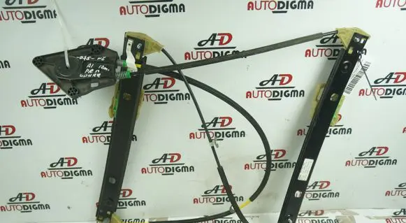 Audi A1 Front window lifting mechanism without motor 8X4837462