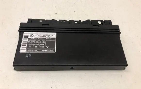BMW 5 E60 E61 Comfort/convenience module 9176070 5WK49110D