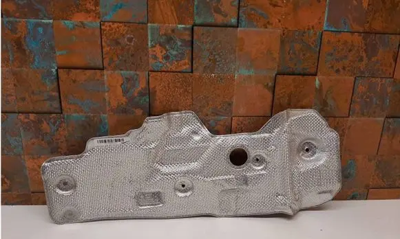 BMW X6 G06 Exhaust heat shield 7424921 51757424921