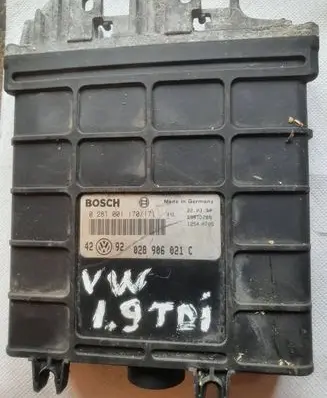 Volkswagen Golf III Engine control unit/module 028906021C 0281001170 29RTD288