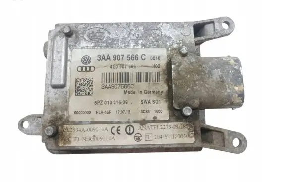 Volkswagen Scirocco Other control units/modules 3AA907566C