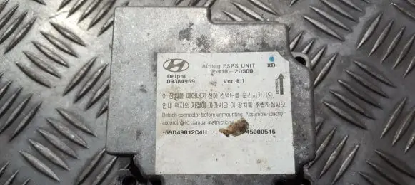 Hyundai Elantra Airbag control unit/module 959102D500 95910-2D500