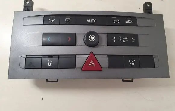 Peugeot 407 Climate control unit 96610448 96610448YW00