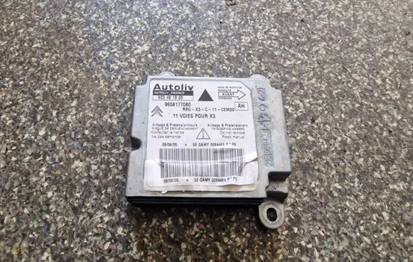Citroen C5 Airbag control unit/module 9658177080