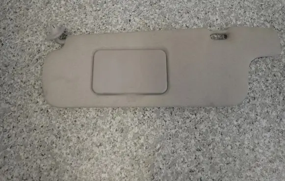 Toyota Yaris Sun visor