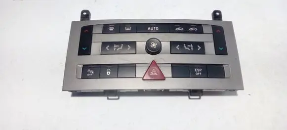 Peugeot 407 Climate control unit 96573322 96573322YW01 VP4PUH18C612FE