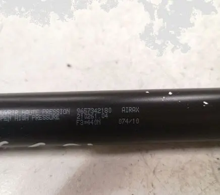 Peugeot 308 Tailgate/trunk strut/damper 9657342180
