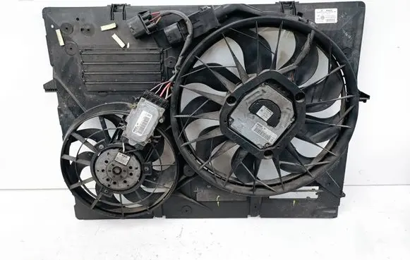 Audi Q7 4L Radiator cooling fan shroud 7L0121203J 0130706896 1137328362