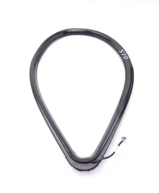 Mercedes-Benz GLS X166 Rubber seal rear door window/glass A1666809000 A1666806601