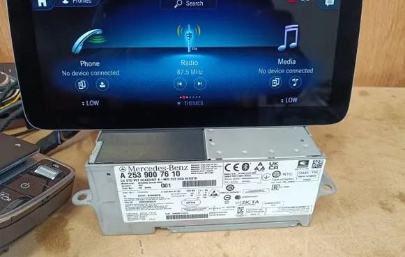 Mercedes-Benz GLC C253 Radio/CD/DVD/GPS head unit A2539007610