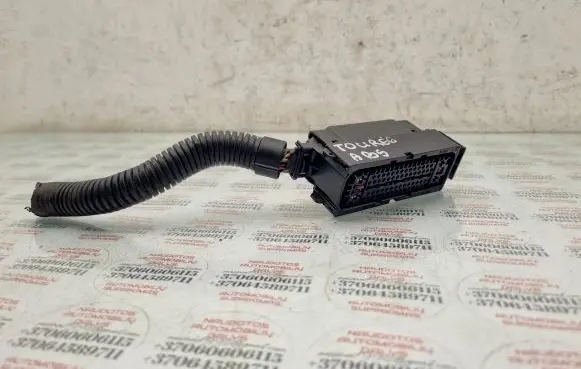 Volkswagen Touareg I ABS module connector plug 