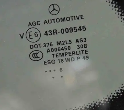 Mercedes-Benz GL X166 Rear side window
