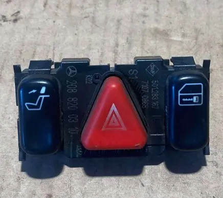 Mercedes-Benz E W210 Hazard light switch 2088200310 71070868 501283167