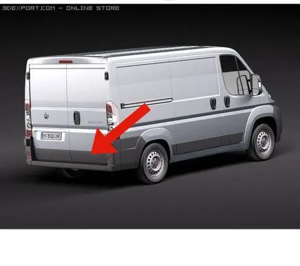 Fiat Ducato Loading door trim (molding) 1305774070 B803