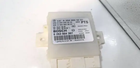 Mercedes-Benz C W204 Parking PDC control unit/module A2049009201 A2045450432 A2049020001