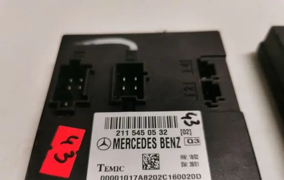 Mercedes-Benz E W211 Other control units/modules 2115456632