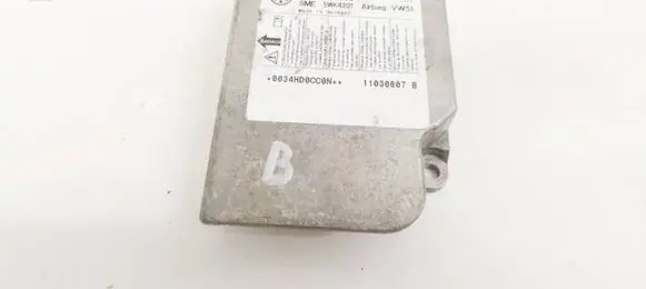 Volkswagen Sharan Airbag control unit/module 1C0909605 5WK43121