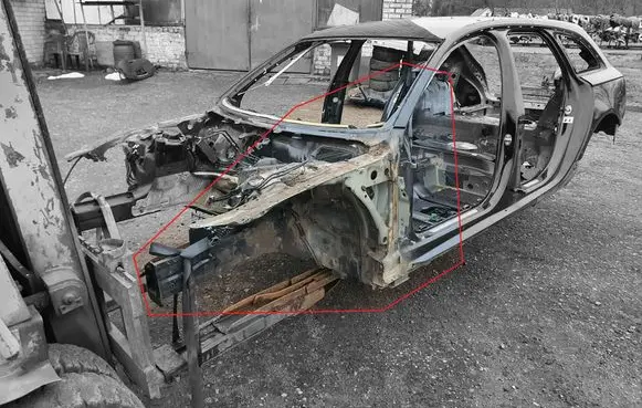 Audi A6 S6 C7 4G Front quarter panel 