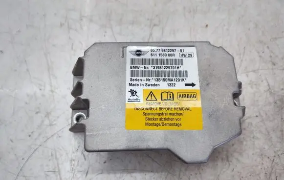 Mini Cooper Countryman R60 Airbag control unit/module 9812297