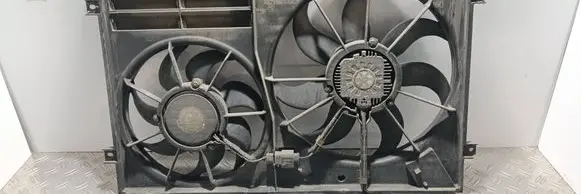 Volkswagen PASSAT B6 Electric radiator cooling fan 1K0121207AA 1K0121205G