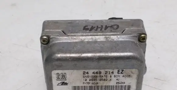 Opel Zafira B ESP acceleration yaw rate sensor 24448214