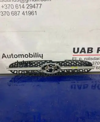 Hyundai Getz Front bumper upper radiator grill
