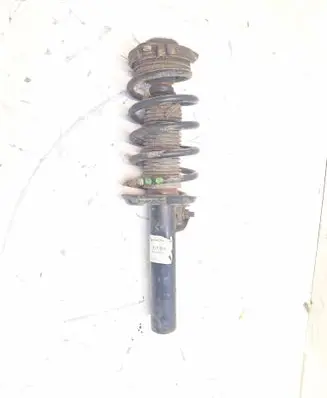 Front shock absorber with coil spring