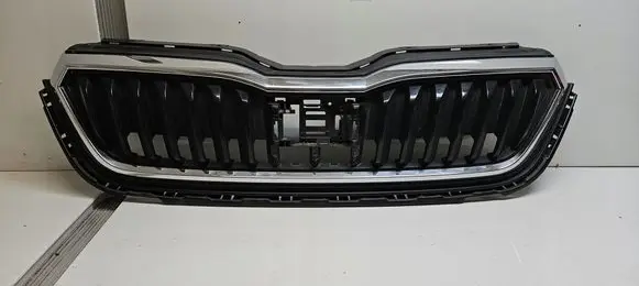 Skoda Scala Front bumper upper radiator grill 657853653AKOZATKO