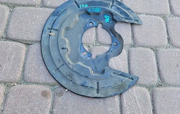 Opel Insignia B Front brake disc dust cover plate 84306632