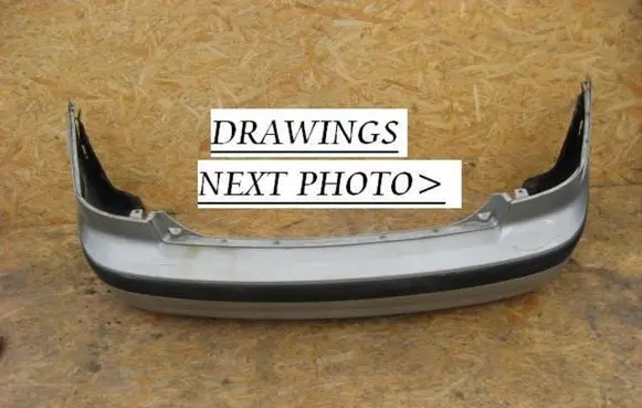 Hyundai Elantra Rear bumper 886112D200