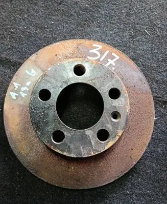 Audi A1 Rear brake disc
