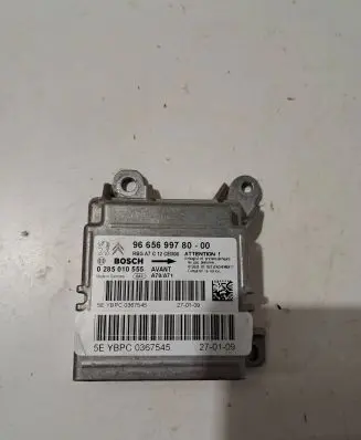 Peugeot 207 Airbag control unit/module 9665699780 0285010555 YAPC036754