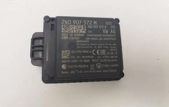 Volkswagen Tiguan Distronic sensor radar 2Q0907572M 2Q0907572B