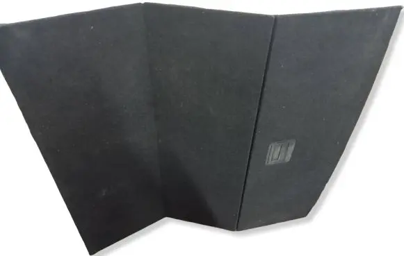 Volkswagen PASSAT B6 Trunk/boot floor carpet liner 3C9863463