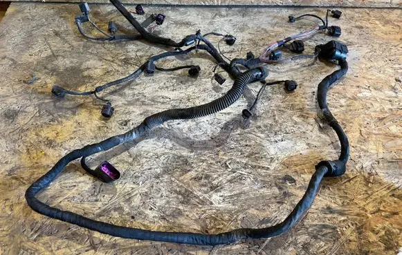 Volkswagen Golf VI Engine installation wiring loom 3C0906379 1j0973837