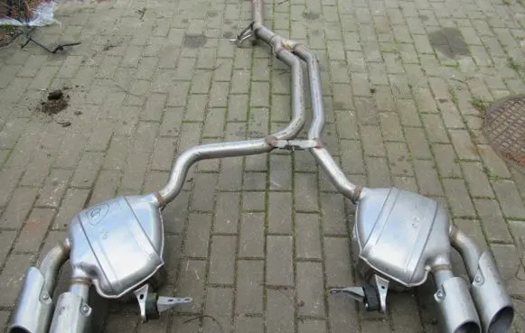 Porsche Macan (95B) Rear muffler/silencer tail pipe 95B253611D