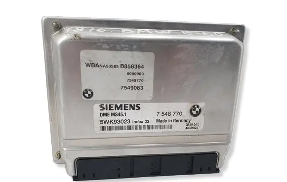 BMW 7 E65 E66 Engine control unit/module 7548770 7549083 DMEMS45