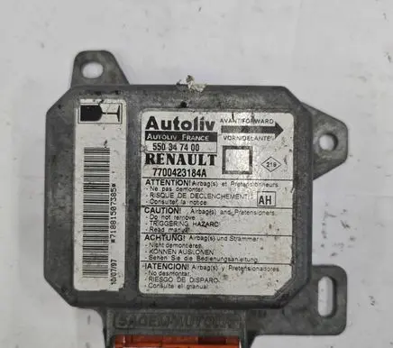 Renault Megane I Airbag control unit/module 7700423184A 550347400