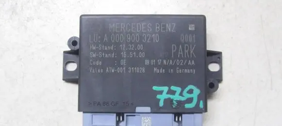 Mercedes-Benz A W176 Parking PDC control unit/module A0009003210
