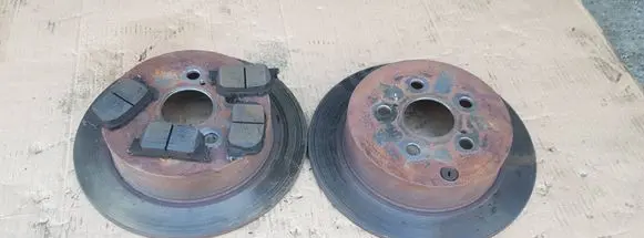 Toyota Prius (XW20) Rear brake disc