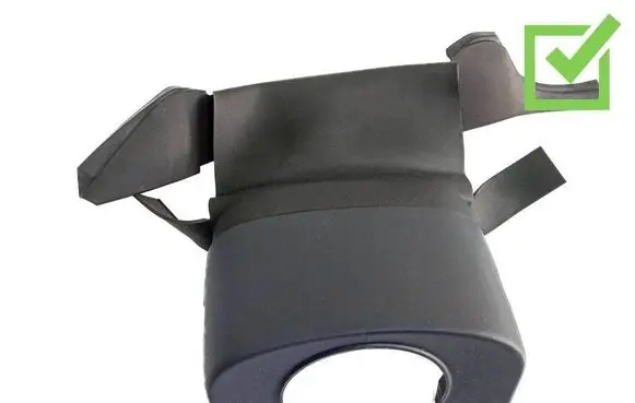 Peugeot 1007 Steering wheel column trim 9654507677 9649551477 6262038