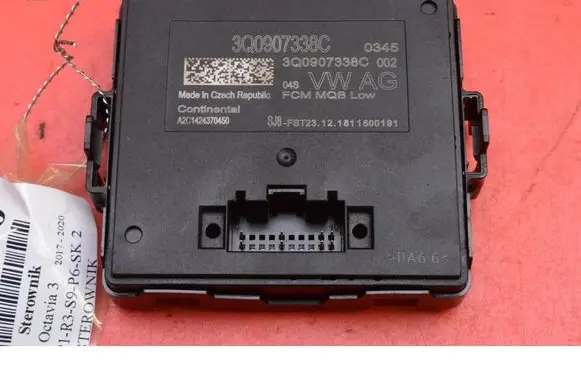 Skoda Octavia Mk3 (5E) Engine control unit/module ECU 3Q0907338C