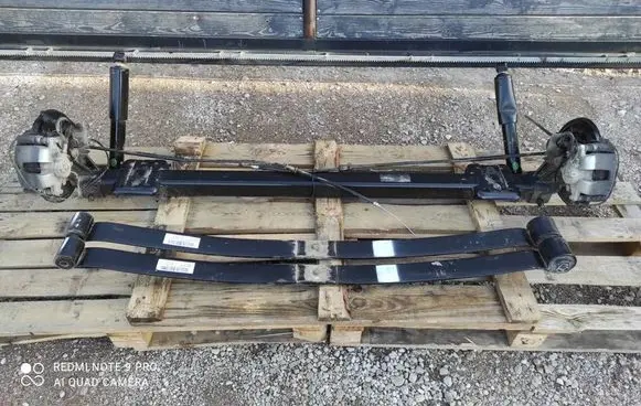 Rear axle beam